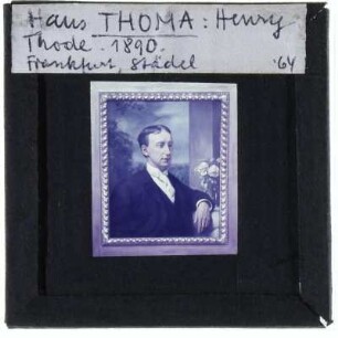 Thoma, Bildnis Henry Thode