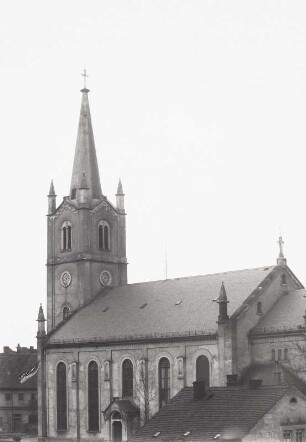 Wildenfels, Kirche von Südosten