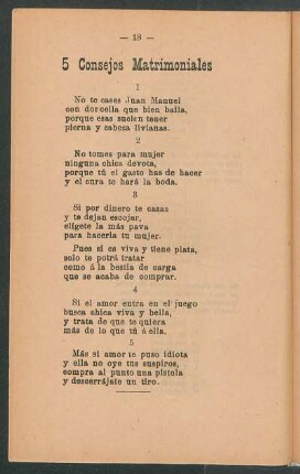 5 consejos matrimoniales