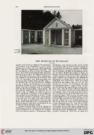 27: Der Massstab im Wohnraum, [2]