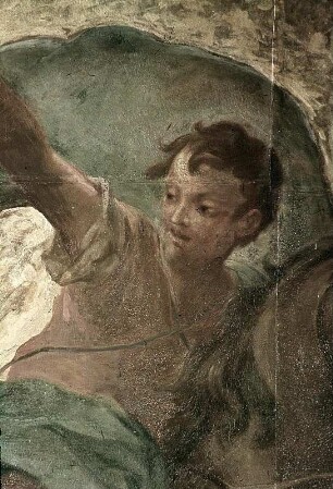 Diana und Apollo töten die Kinder der Niobe