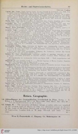 Reisen. Geographie (Nr. 946 - 977)
