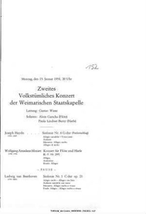 Zweites Volkstümliches Konzert