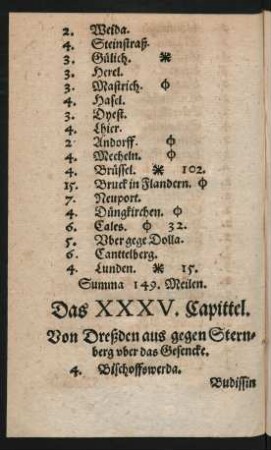 Das XXXV. Capittel.