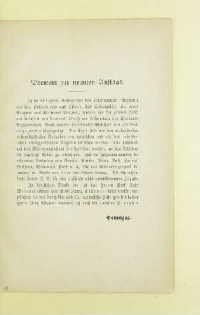 Vorwort zur neunten Auflage