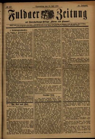 Ausgabe vom Donnerstag, den 11. Juli 1895.