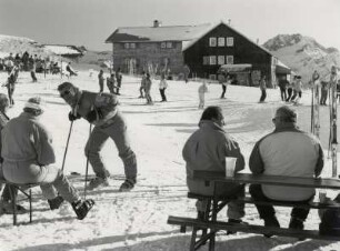 Die Ulmer Hütte im Sikgebiet des Arlbergs