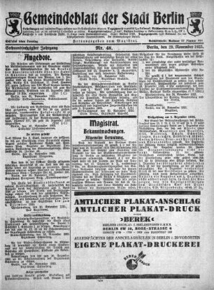 1925,48: Nr. 48, 29. November 1925