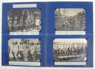 Unsere Verbündeten III, Mappe mit Fotos aus dem Ersten Weltkrieg