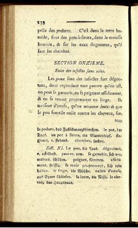 Section Onzieme.