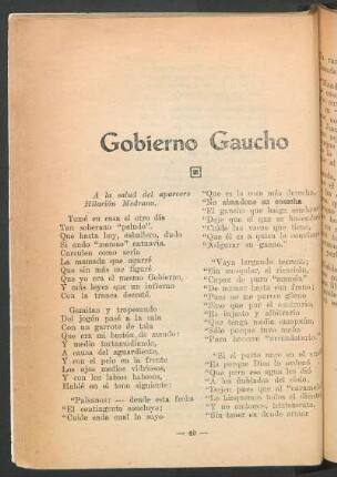 Gobierno Gaucho