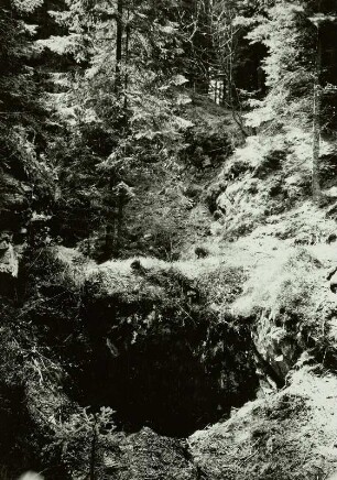 Bergbaugebiet Niederpöbel-Sadisdorf, Schurfbinge am Kieszug