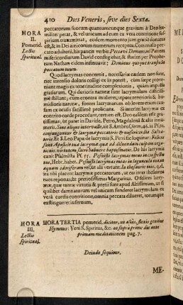 410-416, Hora III - IV