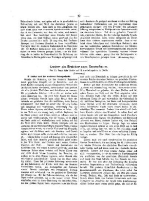 Luther als Erzieher zum Deutschtum : (Fortsetzung)