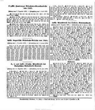 Frankfurter Journal. Handels-Beilage zum Frankfurter Journal. 1873