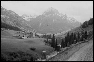 Lech: Lechtalstaße bei Lech
