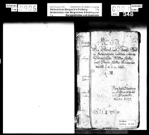Schwefel- und Vitriolwerk zu Berggießhübel, und zugehöriges Berggebäude Mutter Gottes samt Segen Gottes Fundgrube, Band 3