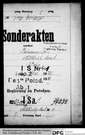 Bebauungspläne, Straßenanlagen, Unterhaltung des Straßenpflasters und der Bürgersteige in Alt Töplitz und Leest