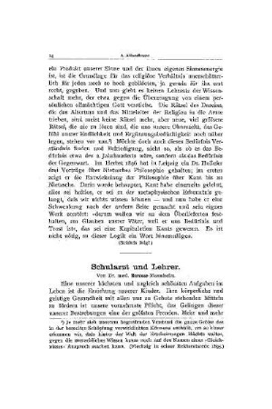 Schularzt und Lehrer
