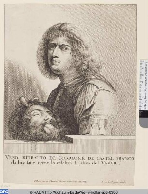 Giorgione als David mit Goliaths Haupt