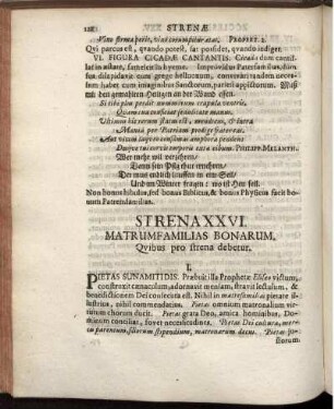 Strena XXVI. Matrum Familias Bonarum