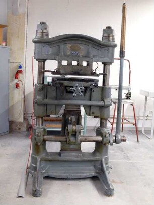 Prägepresse (Buichdruck, funktionsfähig)