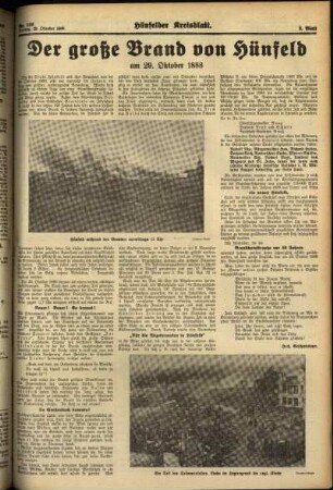 Zweite Ausgabe vom Freitag, den 28. Oktober 1938.