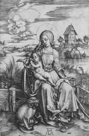 Madonna mit der Meerkatze