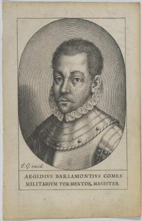 Bildnis des Aegidivs Barlamontius