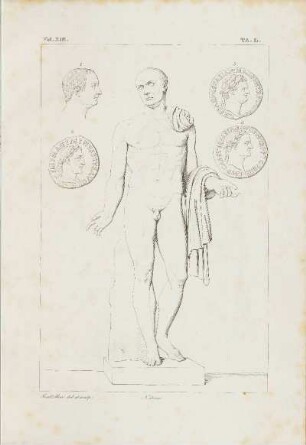 Kupferstich: Vol. XIII. TA. L. Ferd. Mori del. et sculp. N. direx.