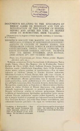 The Episcopal Registers of the Diocese of Exeter : By F. C. Hingeston-Randolph, 3