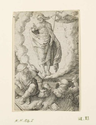 Auferstehung Christi, Blatt 14 der Folge "Passion"