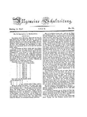 Volksschulwesen in Westphalen : (Beschluß)