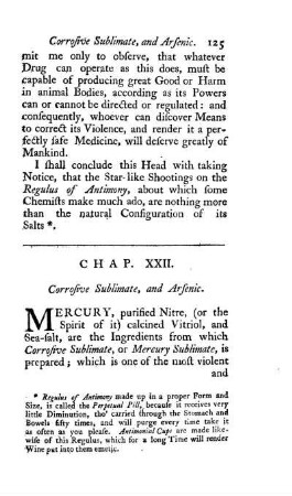 Chap. XXII. Corrosive Sublimate, and Arsenic