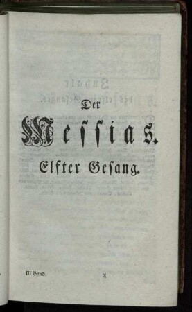 Elfter Gesang.