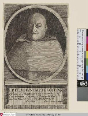 R. P. D. Iulius Bartolocius