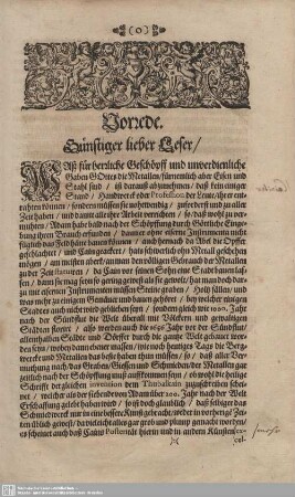 Vorrede. Günstiger lieber Leser.