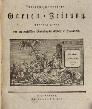 Allgemeine deutsche Garten-Zeitung. 1836 = Jg. 14