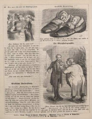"Wie man sich aus der Schlinge zieht" "Praktische Verwendung" "Die Glasphotographie"