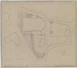 Grund, Peter; Soest; Wiesenkirche 'Maria zur Wiese', Platzgestaltung - Lageplan