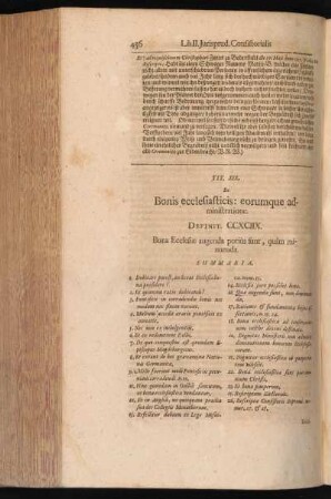 Tit. XIX. De Bonis ecclesiasticis: eorumque administratione