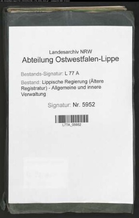 Prüfung des Dr. med. Heinrich Theopold aus Blomberg