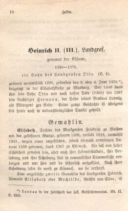 Heinrich II. (III.), Landgraf, genannt der Eiserne, 1328-1376