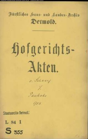 von Schwartz zu Braunenbruch gegen Zehntpflichtige Pankuche (Pankoke) in Wülfer - Fleischzehnt