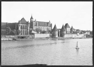 Marienburg, Nordseite.