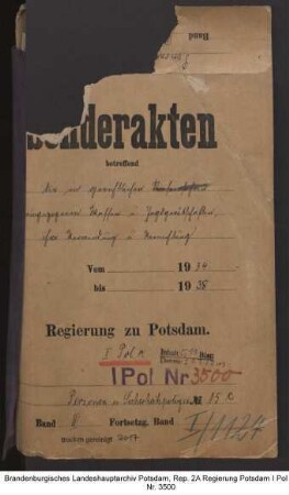Einziehung, Verwendung und Vernichtung von Waffen und Jagdgerätschaften