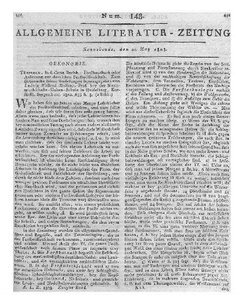 Seckendorff, C. A. v.: Forst-Ruegen. T. 4. Leipzig: Kleefeld 1802