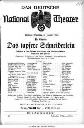 Das tapfere Schneiderlein