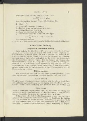 Künstliche Lüftung.