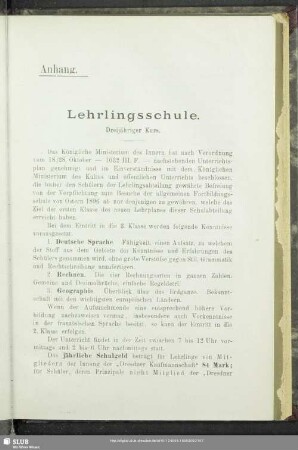 Lehrlingsschule